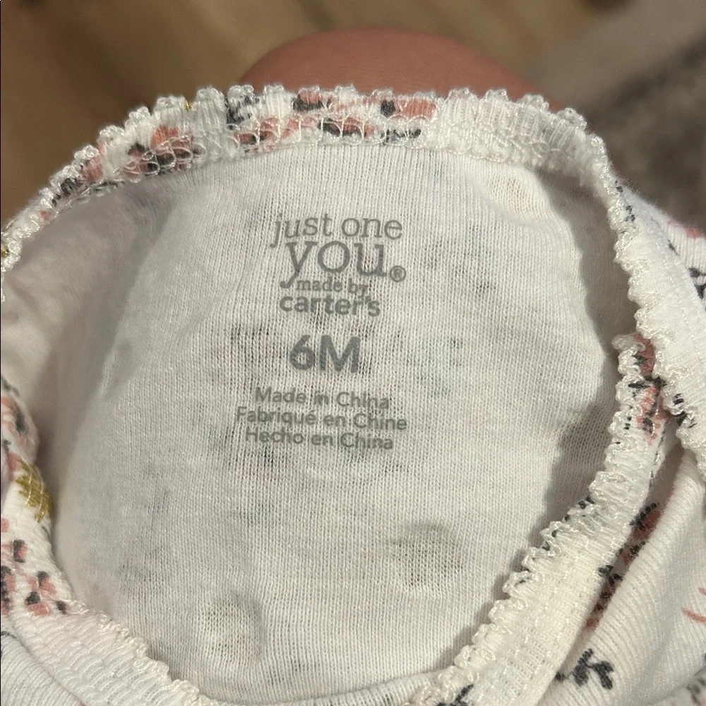 Carter's Floral Long Sleeve Bodysuit